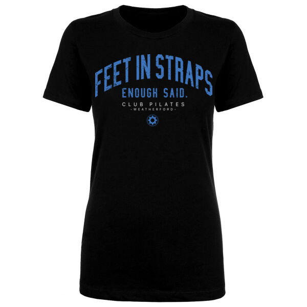 FEET IN STRAPS - WOMEN'S FITTED T-SHIRT - $WPJ87F$ Thumbnail
